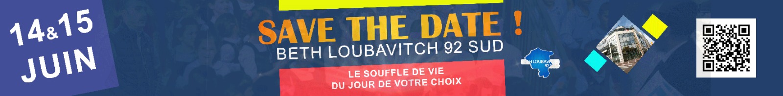 Soutenez le Beth Loubavitch 92 SUD, soutenez la vie !