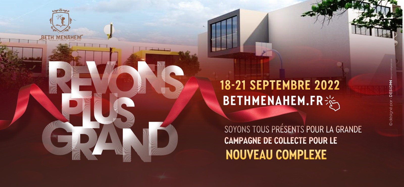 REVONS PLUS GRAND AVEC BETH MENAHEM - LYON