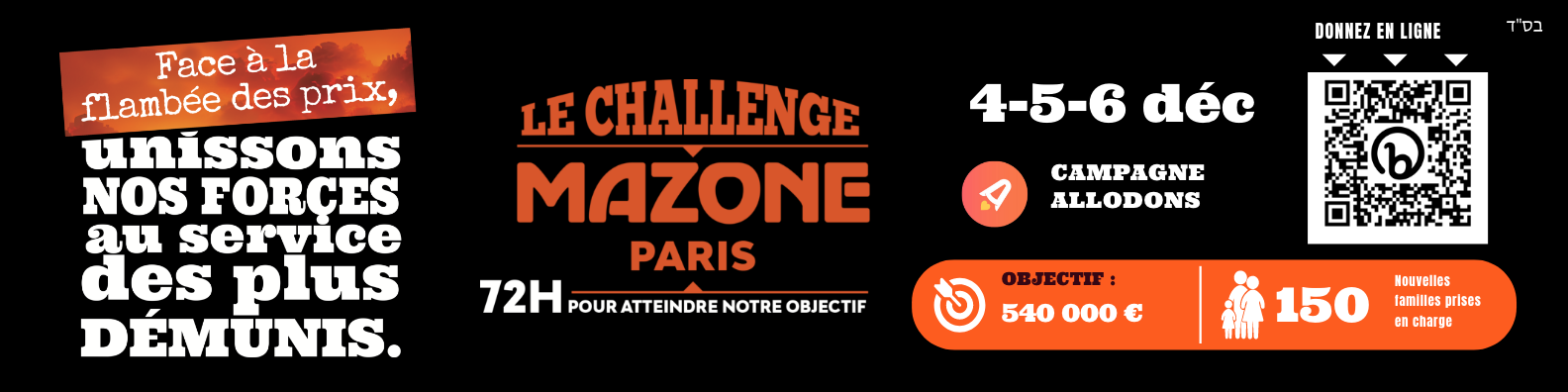 2022 Tous unis avec Mazone Paris face à la flambée des prix