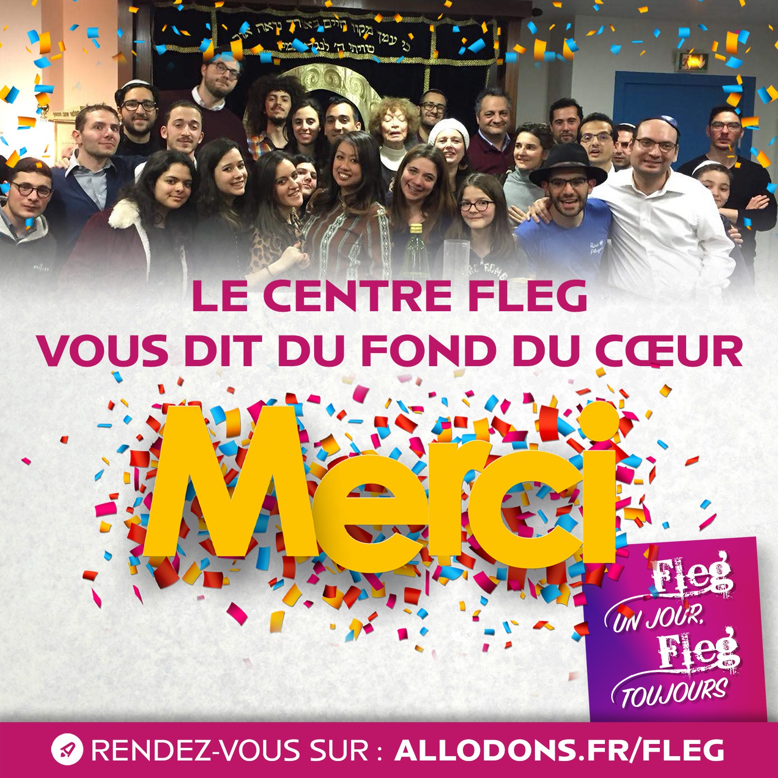 Fleg un jour, Fleg Toujours, 2 jours pour tout changer!