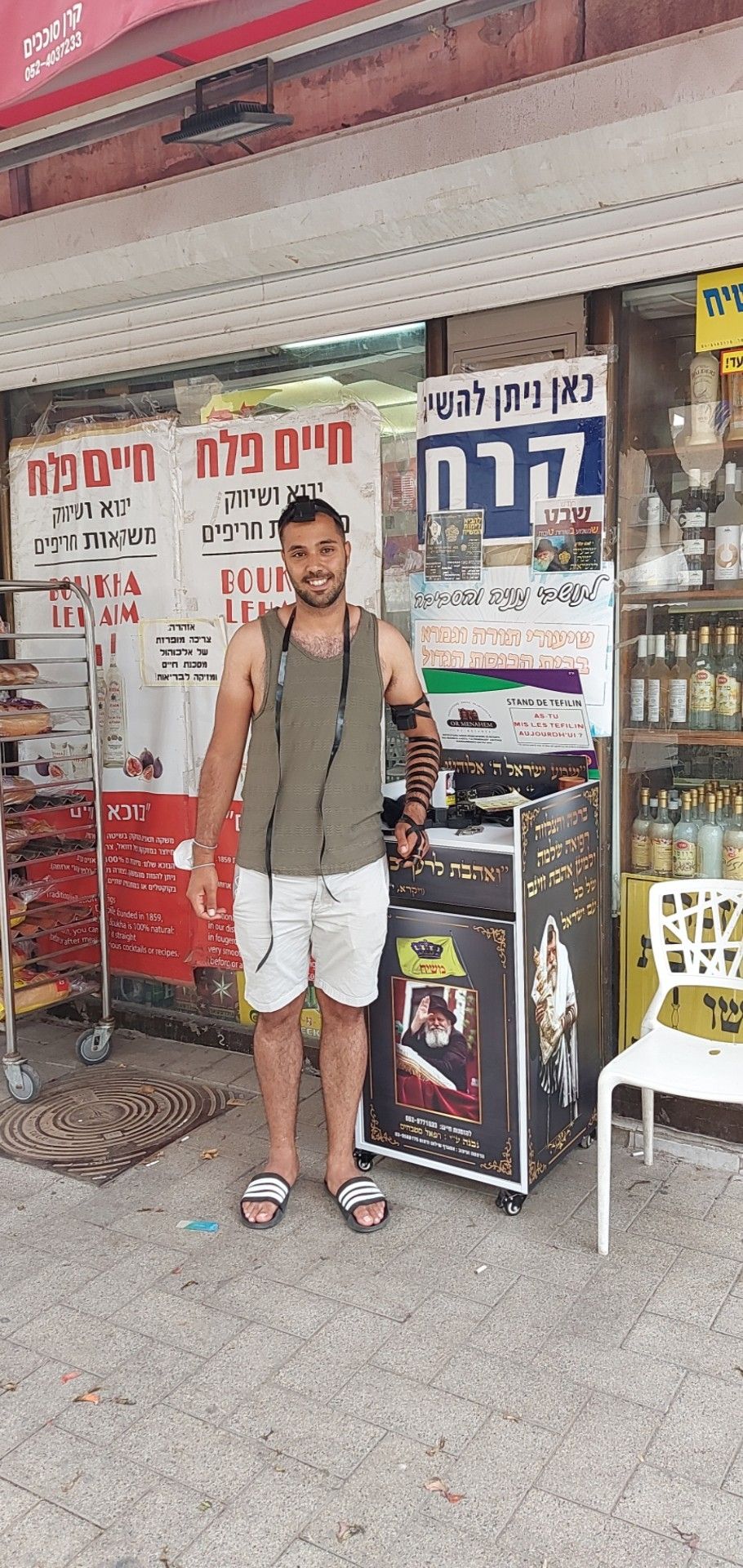 Stand de tefilin du Kikar de Natanya - photo 126
