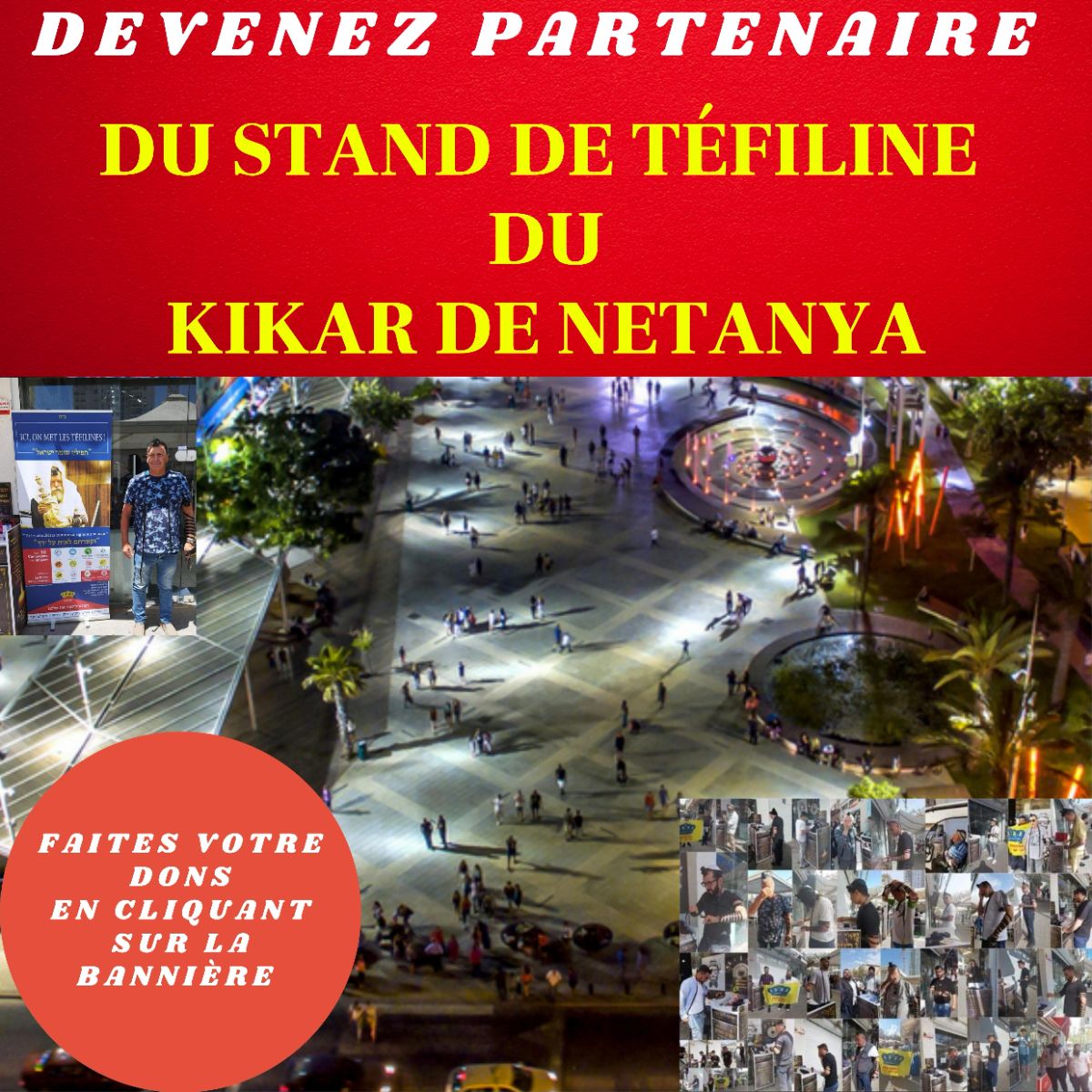 Stand de tefilin du Kikar de Natanya - photo 115