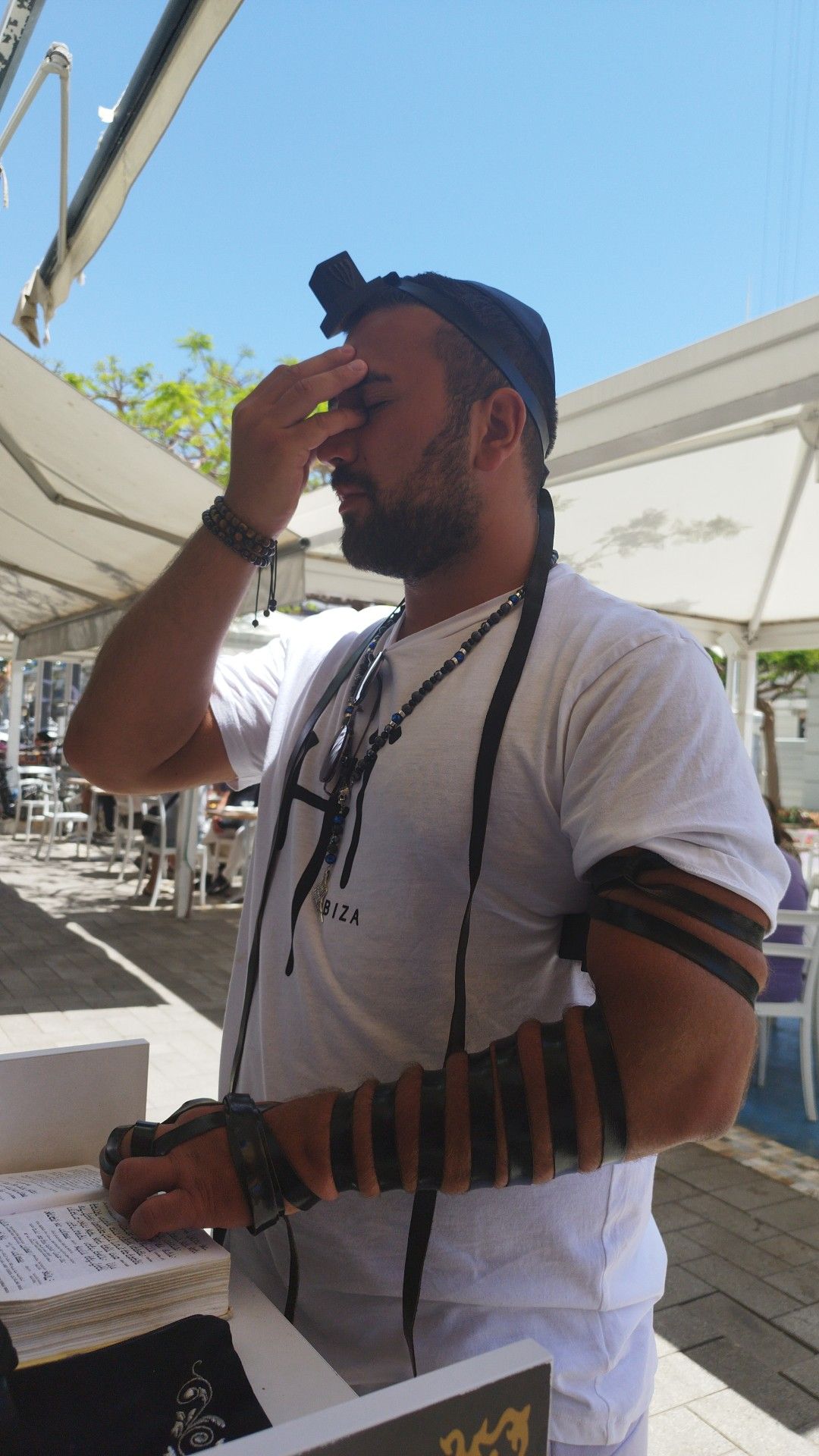Stand de tefilin du Kikar de Natanya - photo 107