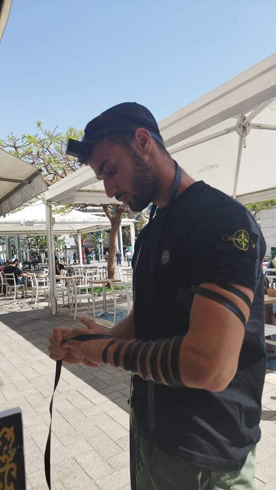 Stand de tefilin du Kikar de Natanya - photo 106