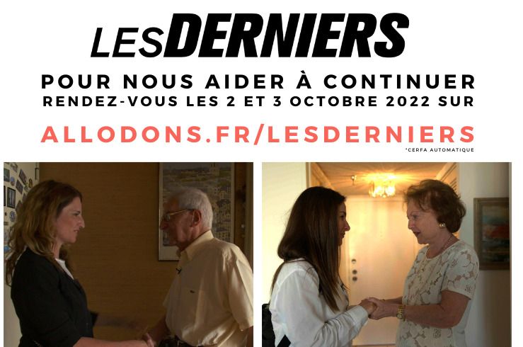 Aidez nous à collecter & diffuser la parole des Derniers survivants