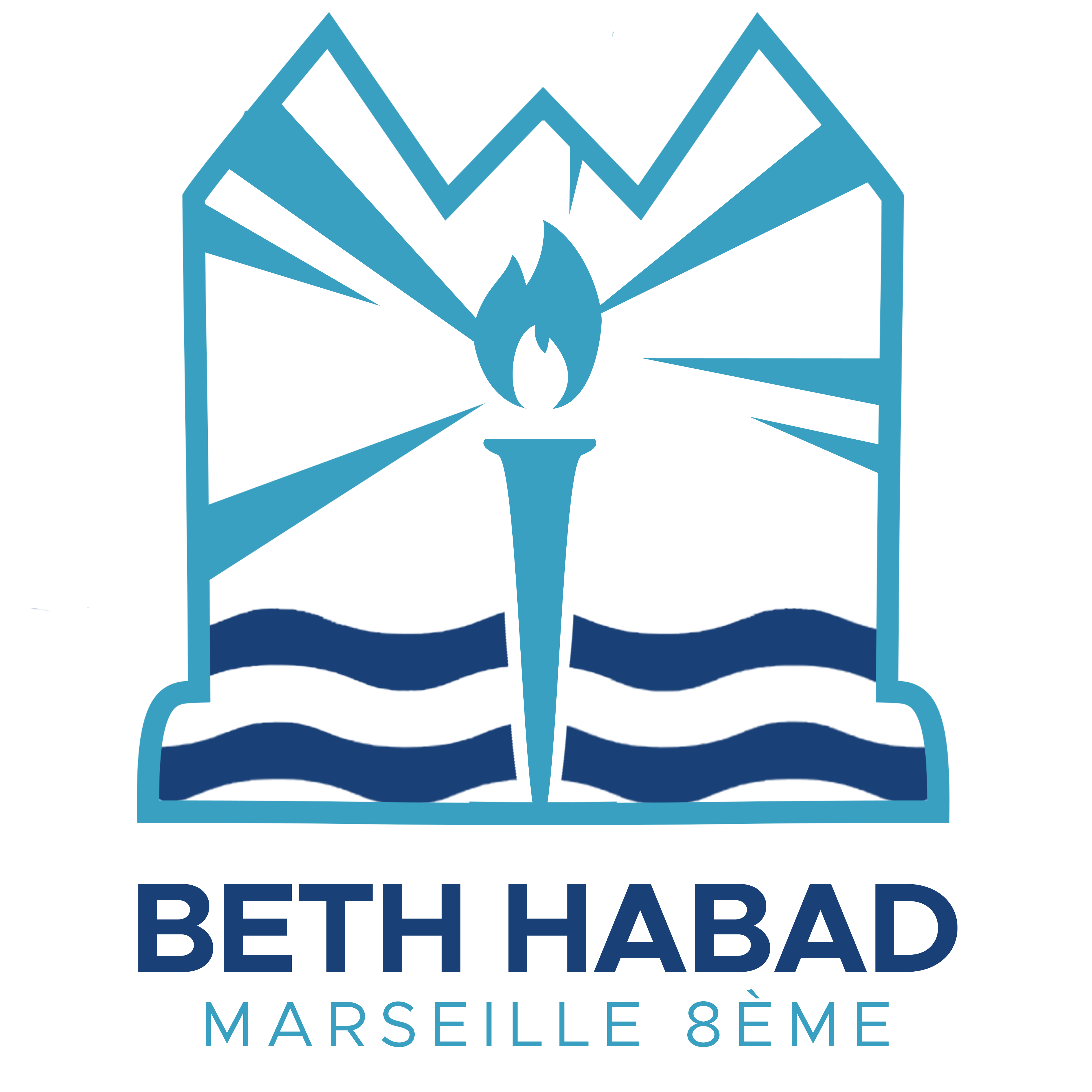 Logo Beth Habad Marseille 8ème 