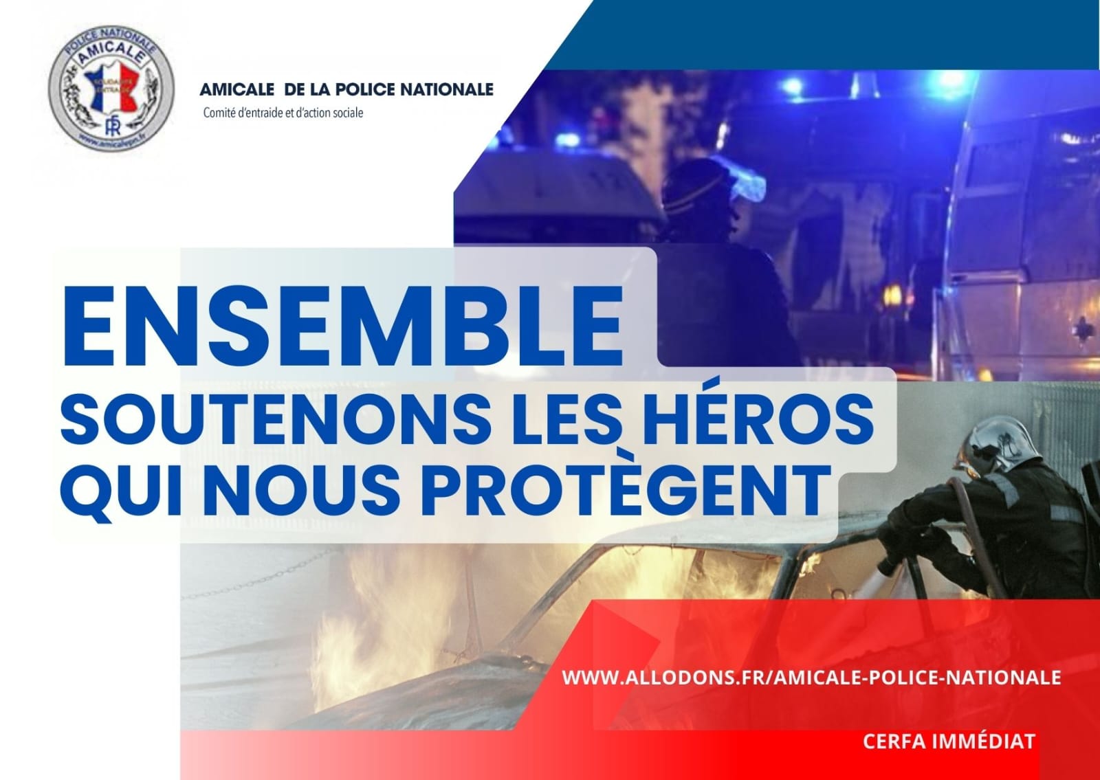 Campagne officielle de l'Amicale de la Police Nationale 🇫🇷