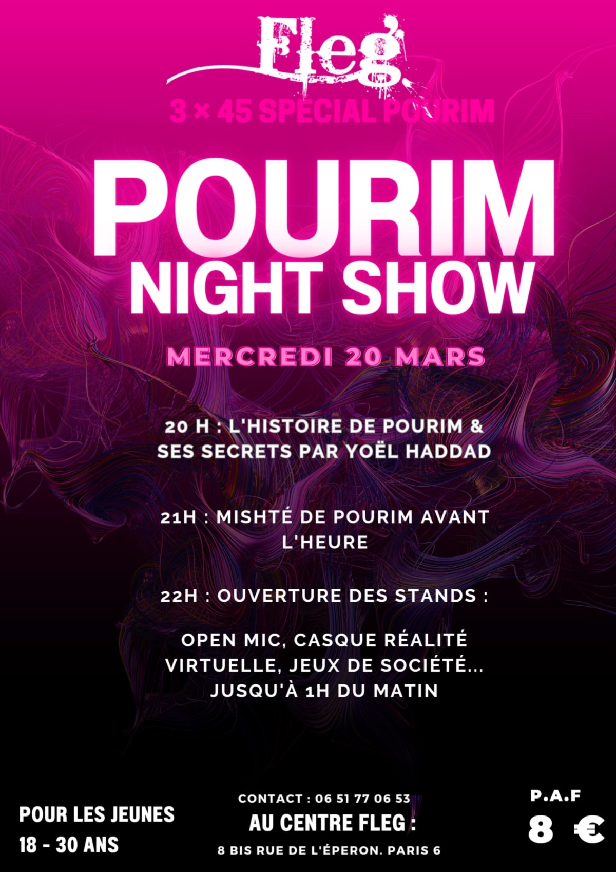 Pourim Night Show - photo principale