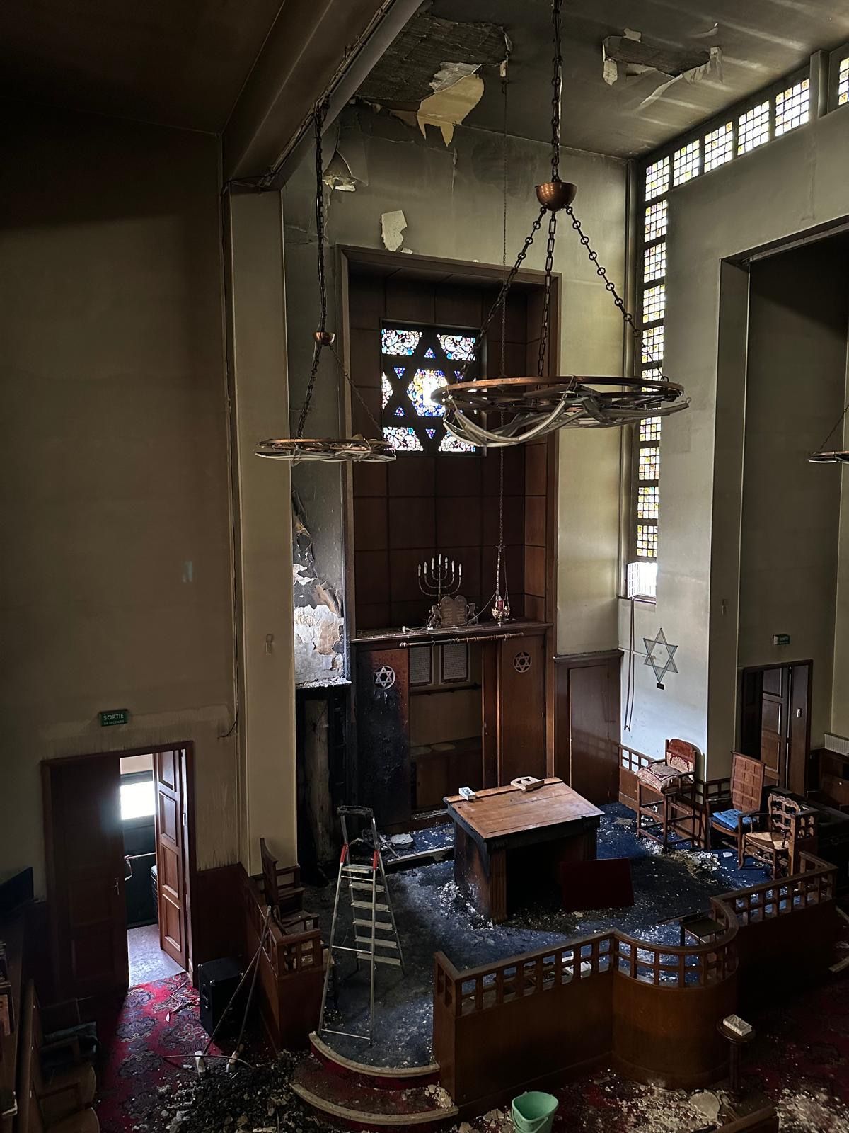 synagogue incendiée - photo 2